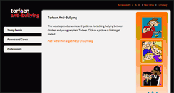 Desktop Screenshot of antibullytorfaen.org.uk